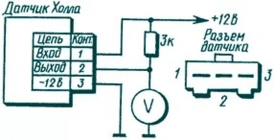 Подключение датчика холла ваз Как проверить датчик Холла