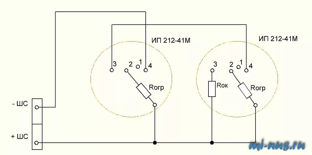 Подключение датчика ип 212 Ип 212 141 схема - Basanova.ru