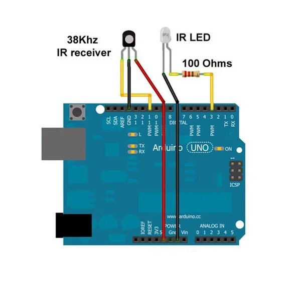 Подключение датчика ir к ардуино Делаем конвертер ИК сигналов из ардуино. Конвертер может пригодиться, если хочет