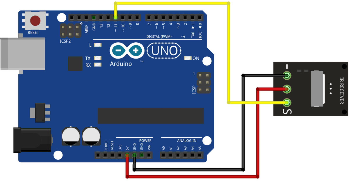 Подключение датчика ir к ардуино Подключение IR-приёмника к Arduino. Управление четырьмя светодиодами по IR-канал