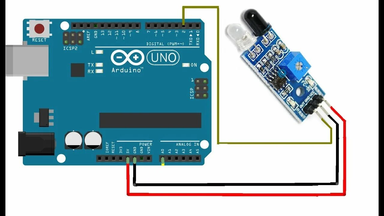 Подключение датчика ir к ардуино Arduino IR interface sensor ব্যৱহাৰ কৰিবা - YouTube