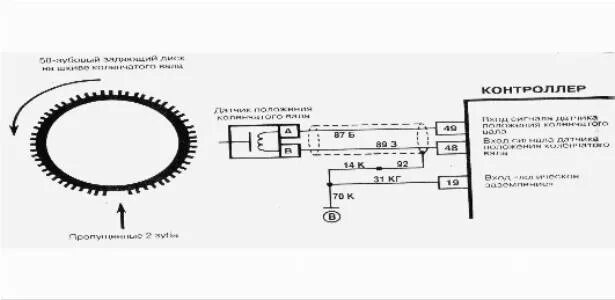 Подключение датчика коленвала Мотор дворников Клуб любителей ВАЗ