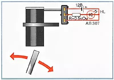 Подключение датчика коленвала 406 Dexter-Volga Устройство автомобиля "Волга": Диагностика системы управления двига