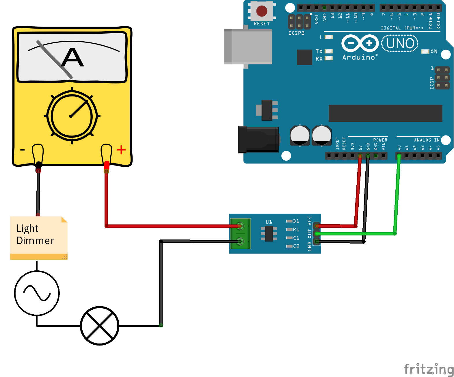 Подключение датчика напряжения к ардуино Measure Any AC Current with ACS712 - Arduino Project Hub