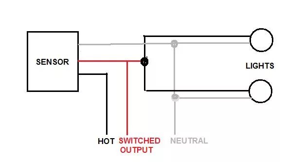 Подключение датчика нейтрали Installing 2 motion sensors together??? - DoItYourself.com Community Forums