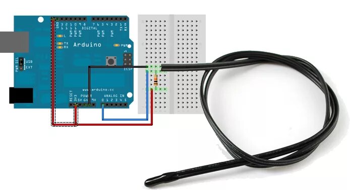 Подключение датчика ntc nRF52832 with Thermistor Sensor - ADC - Nordic Q&A - Nordic DevZone - Nordic Dev