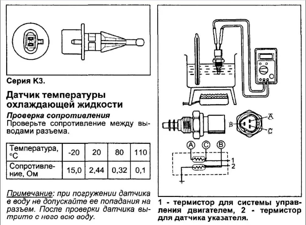 Подключение датчика охлаждающей жидкости Распиновка датчика температуры ВАЗ Лада, распиновка ДТОЖ