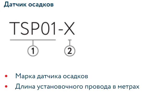 Подключение датчика осадков Датчик осадков TSP01-10,0 - МосОбогрев