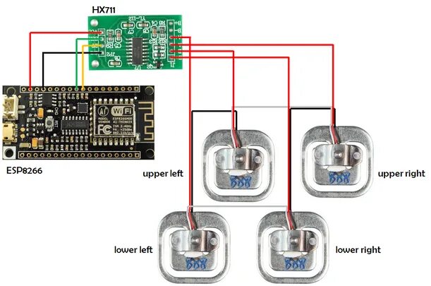 Подключение датчика от напольных весов Pin.PULL_DOWN not available, only Pin.PULL_UP - micropython - Discussion #9884 -