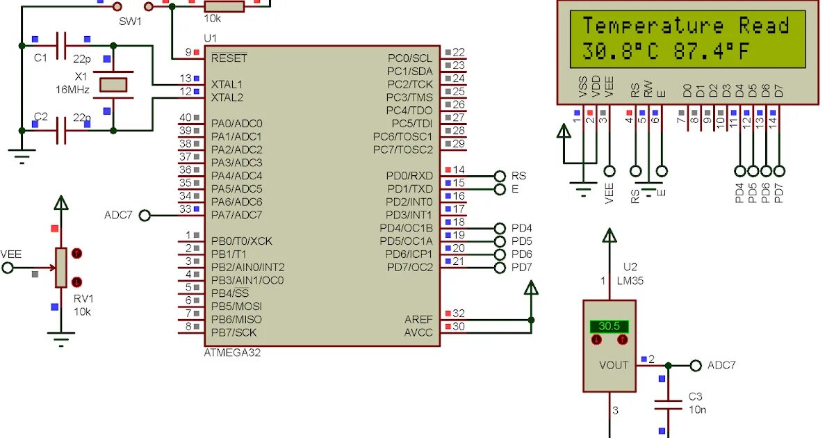 Подключение датчика по i2c atmega ассемблер Электронная валентинка atmega32: Электронная валентинка - chipenable.ru - Произв