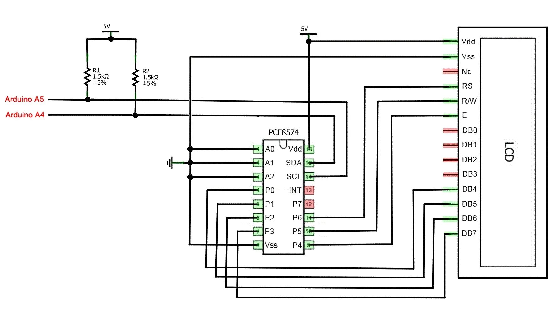 Подключение датчика по i2c atmega ассемблер 1602 lcd i2c подключение