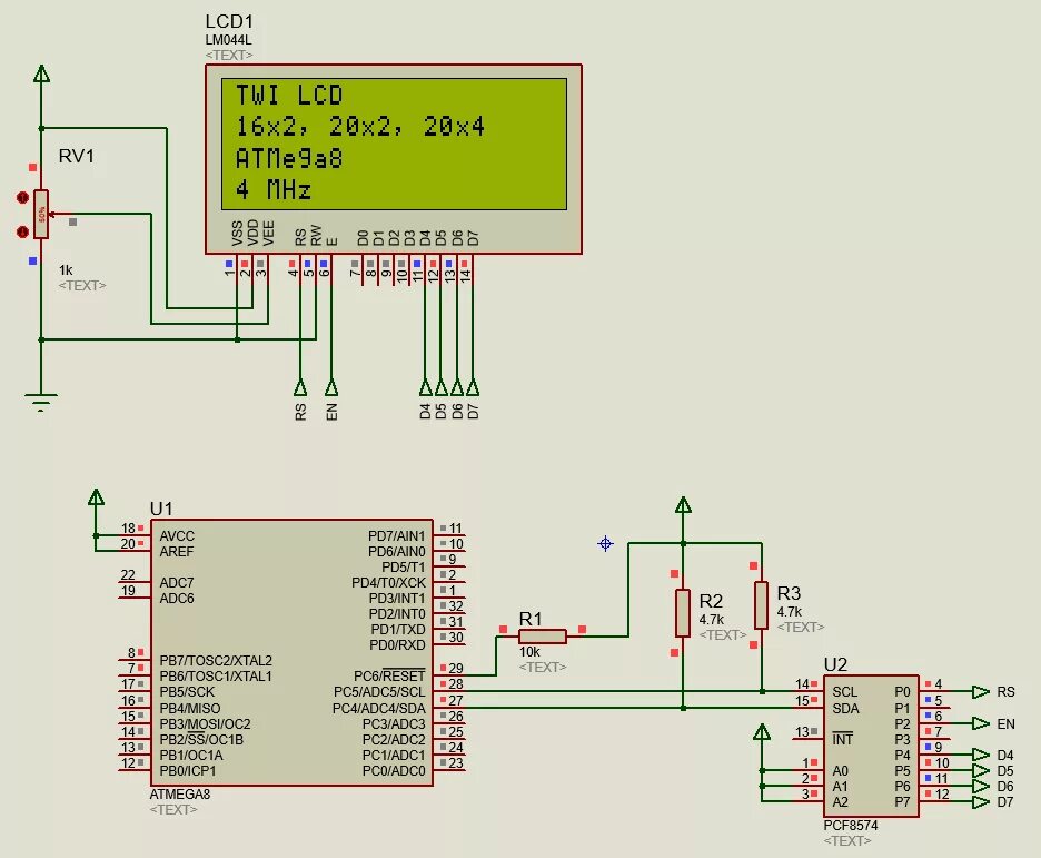 Подключение датчика по i2c atmega ассемблер LibStock - I2C LCD 16x2, 20x2, 20x4