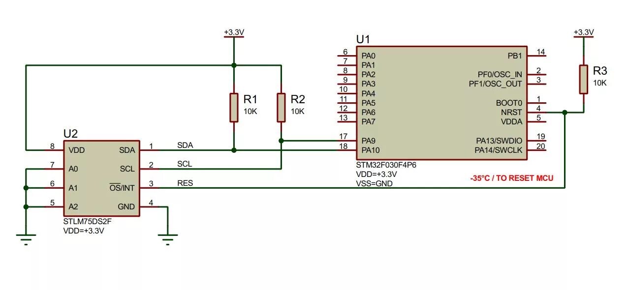 Подключение датчика по i2c atmega ассемблер Engio.ru STM32 Подключаем датчик температуры STLM75 по шине I2C