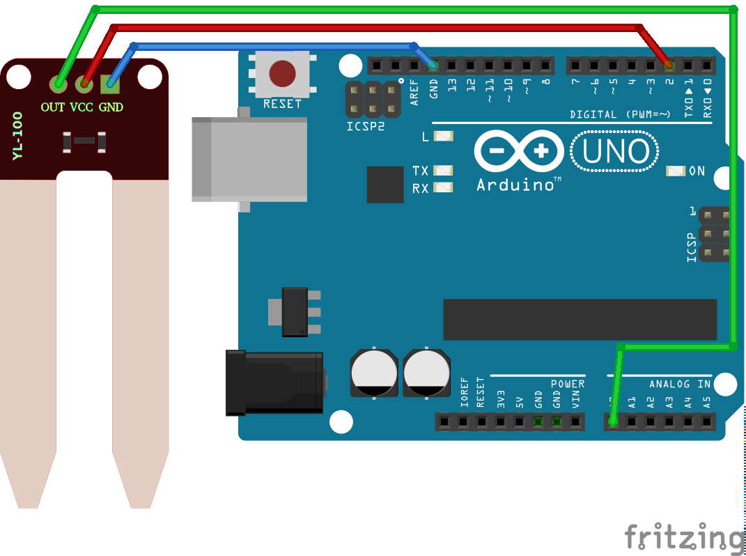 Подключение датчика почвы к ардуино Using the YL-100 Soil Moisture Sensor - oss-it