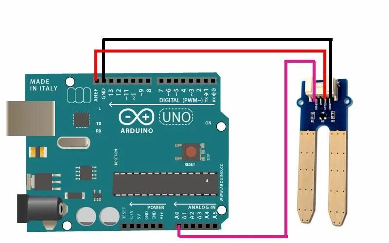 Подключение датчика почвы к ардуино arduino-uno Arduino, Digital, Coding