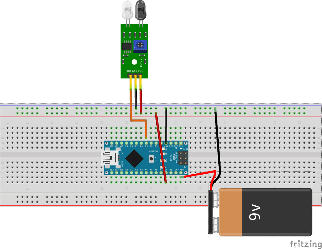 Подключение датчика препятствий без ардуино Using IR obstacle avoidance sensor with arduino. Inventelectronics