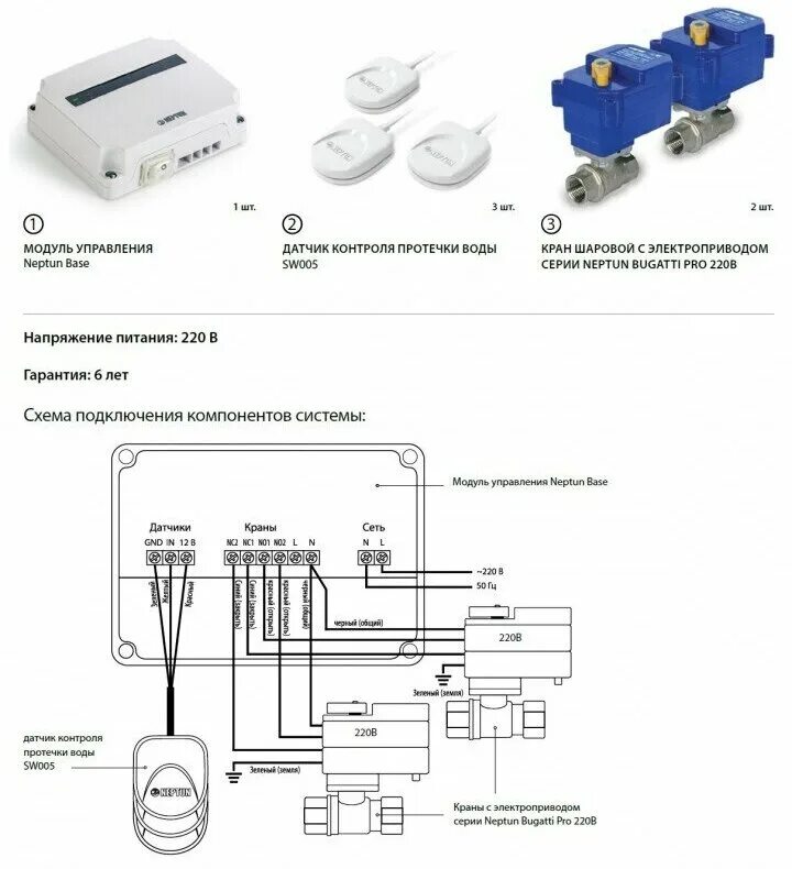 Модуль управления Neptun ProW+ купить Цена 6019 грн ➦ АкваLock интернет-магазин