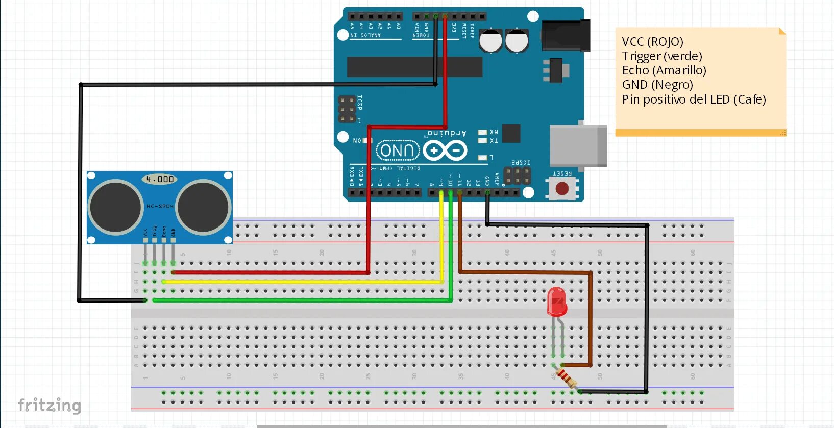 Подключение датчика расстояния к ардуино Sensor De Estacionamento Com Arduino E Sensor Hc Sr04 - vrogue.co