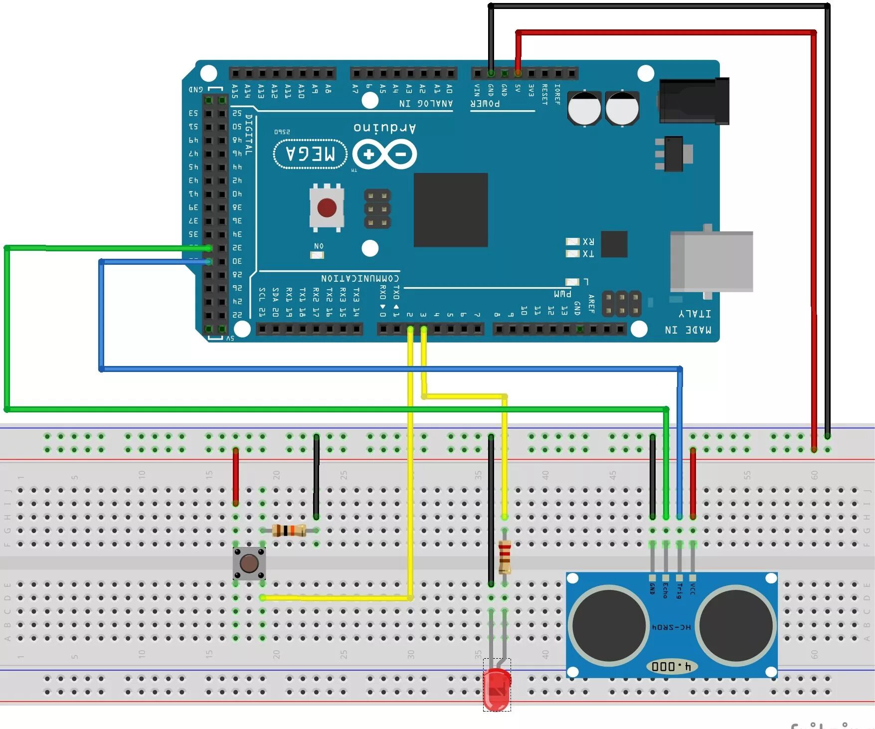 Подключение датчика расстояния к ардуино Measuring Distance Over Time With Arduino HC-SR04 Ultrasonic Sensor : 4 Steps - 