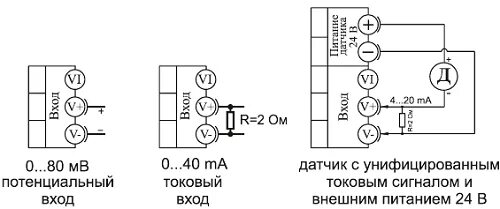 Подключение датчика рт100 Установка и подключение прибора Термодат-16Е5