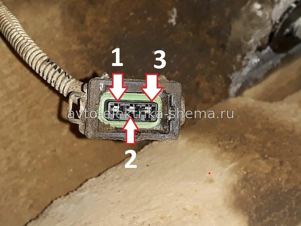 Подключение датчика скорости 21214 Проверка цепи питания датчика скорости