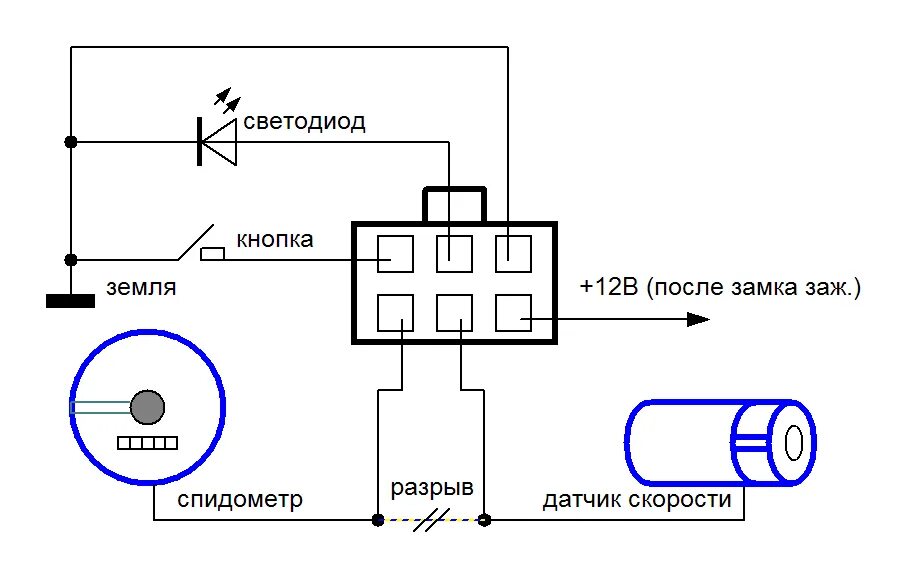 Подключение датчика скорости газель Как отключить спидометр на газели бизнес - фото - АвтоМастер Инфо