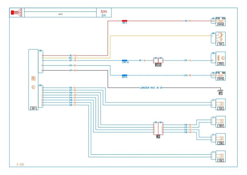 Подключение датчика скорости рено логан Connection diagram of the instrument cluster Renault Logan 2004-2009 Gasoline