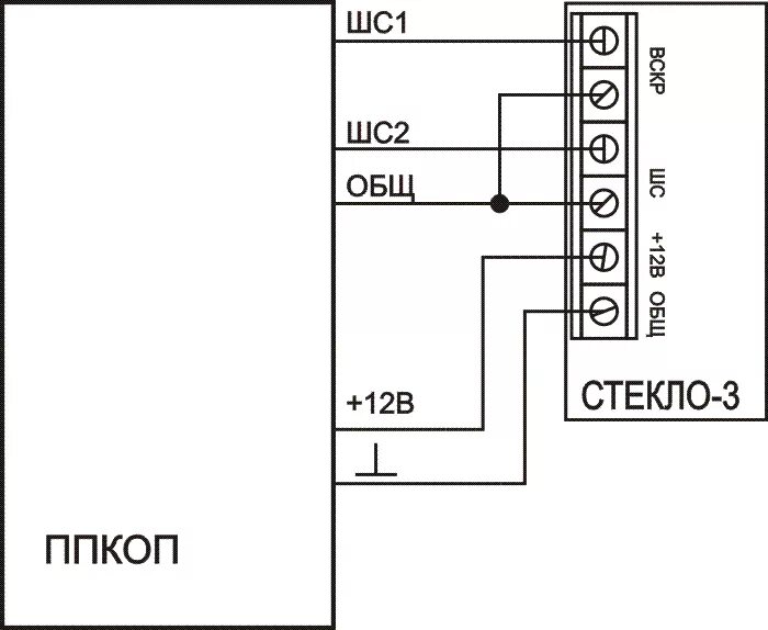 Подключение датчика стекло 3 Схемы подключения НПО Сибирский Арсенал