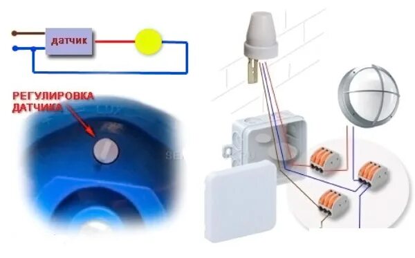 Подключение датчика света день ночь Датчик освещенности: разновидности, устройство и принцип действия