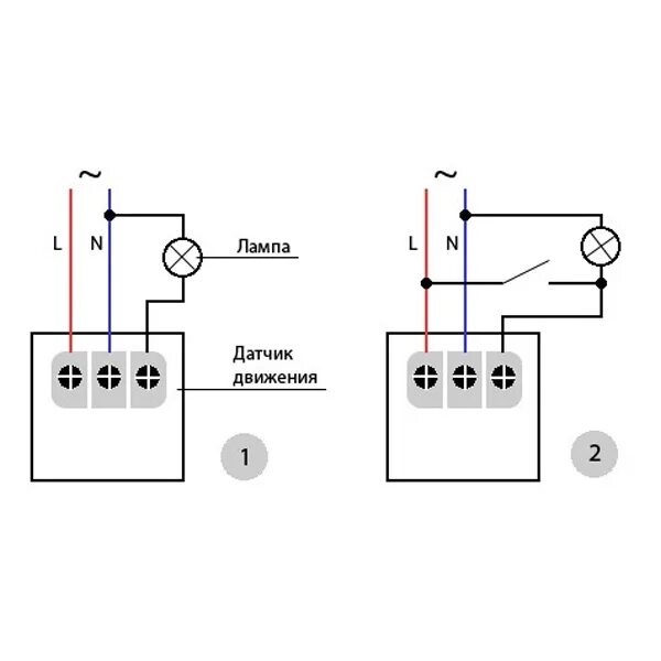 Схема подключения датчика движения для освещения Своими руками ребята Дзен