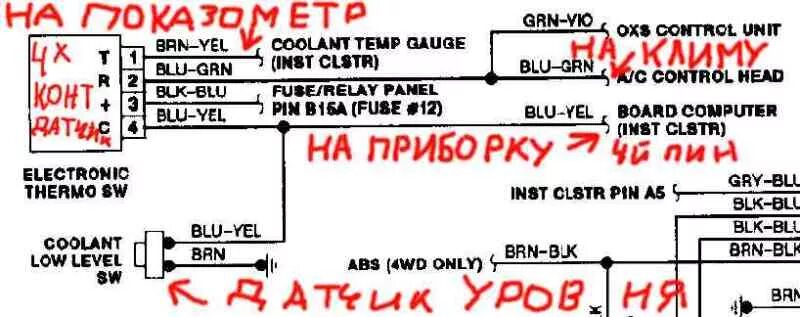 Подключение датчика температуры ауди 100 Температура ?????? Ауди Клуб Россия