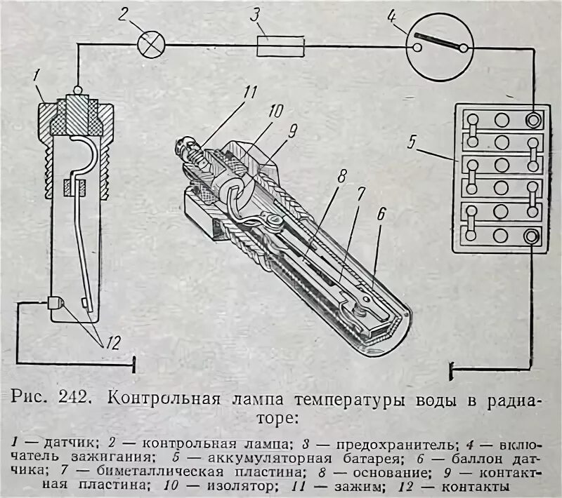 Подключение датчика температуры газ 3307 Датчик температуры газ 21 - Дельта Драйв