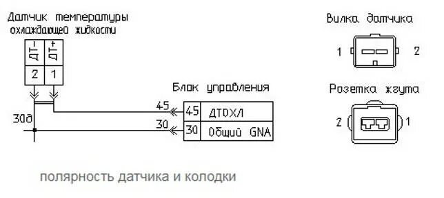 Подключение датчика температуры газель Цвет проводов датчика температуры: найдено 81 картинок