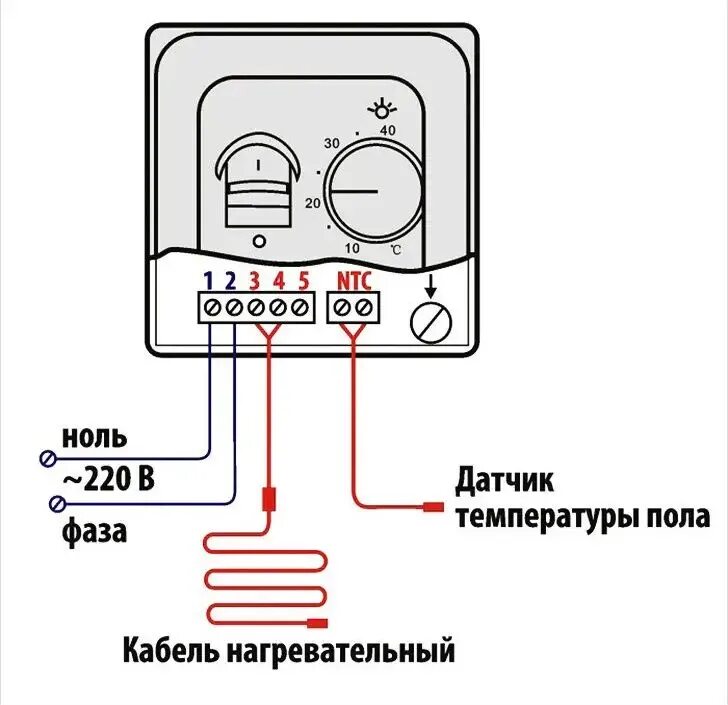 Подключение датчика температуры к терморегулятору Терморегулятор механический PTC 70.26 Eastclima с выносным датчиком в комплекте 