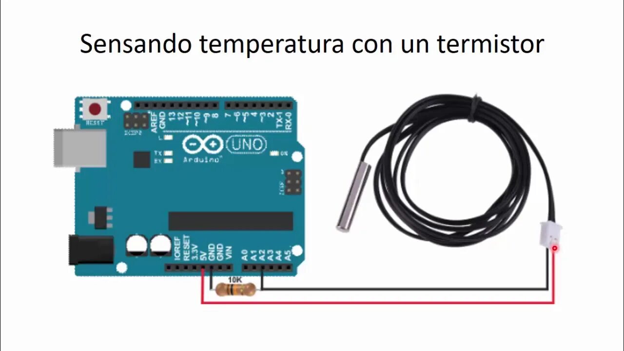 Подключение датчика температуры ntc 10k к ардуино 10. Sensando Luz y Temperatura con Arduino - YouTube