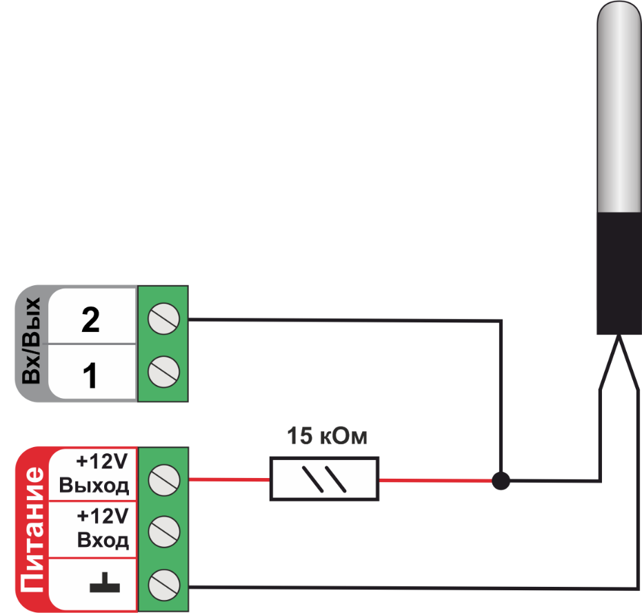 Подключение датчика температуры ntc Схемы подключения датчиков - ТВП Электроникс