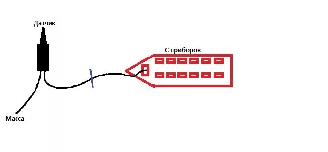 Подключение датчика температуры окружающей среды Датчик температуры наружного воздуха - Lada 21093i, 1,5 л, 2003 года электроника