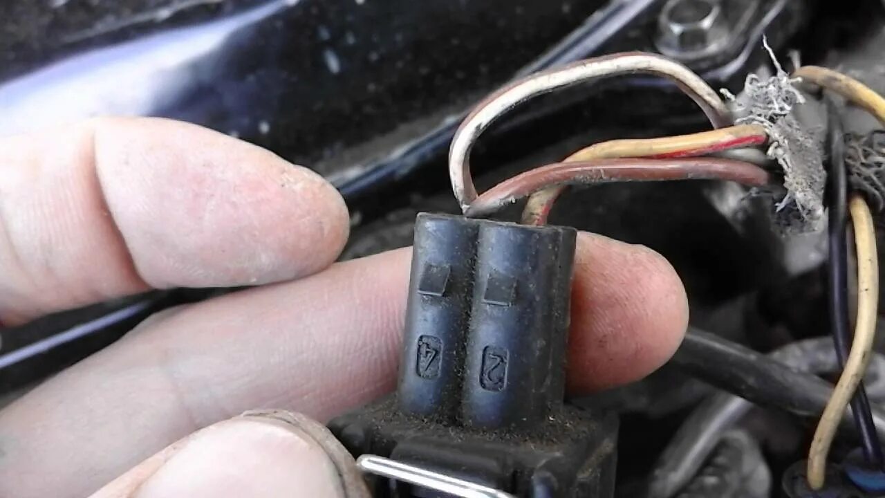 Подключение датчика температуры пассат какие провода подключать к дтож ,which wires connect to the coolant sensor - You