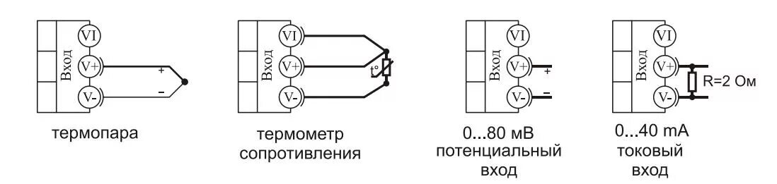 Подключение датчика температуры рт100 Термодат 17E5: установка и подключение прибора - Техноавтоматика