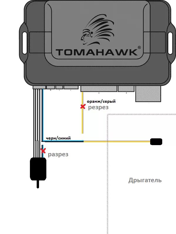 Подключение датчика температуры сигнализации Датчик температуры (tomahawk tz-9030) ч.2 - Nissan Liberty, 2 л, 2001 года элект