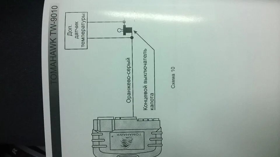 Подключение датчика температуры томагавк Замена Сигнализации Tomahawk (TW - 9100) на TW - 9010 - Honda Fit (1G), 1,3 л, 2