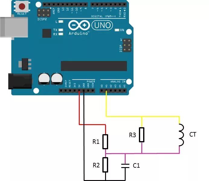 Подключение датчика тока к ардуино Simple Arduino Home Energy Meter - The DIY Life Arduino, Eléctrico, Electrónica