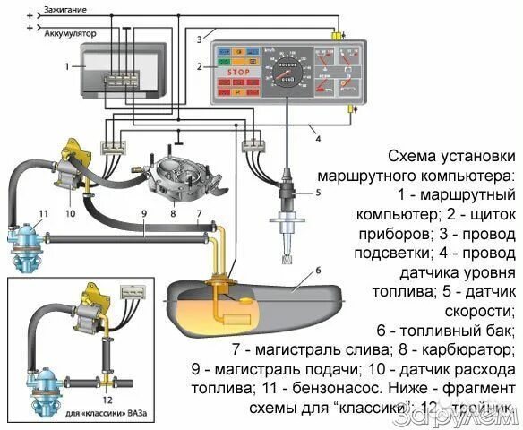 Подключение датчика топлива ваз 2110 Дрт датчик расхода топлива Ваз 2109 купить в Самаре Авито