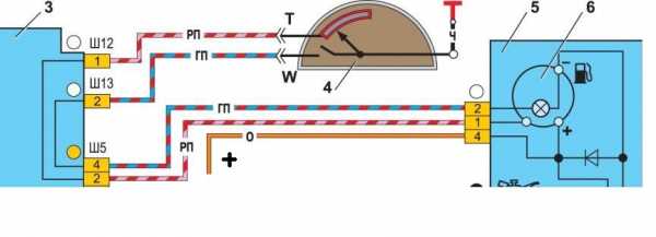 Подключение датчика топлива ваз 2114 Электросхема датчика уровня топлива фото HobbiArt.ru