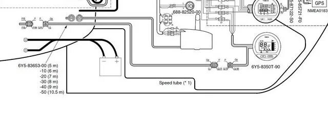 Подключение датчика трима Re: Как подключен датчик трима на Yamaha-50HETOL -- Форум водномоторников.