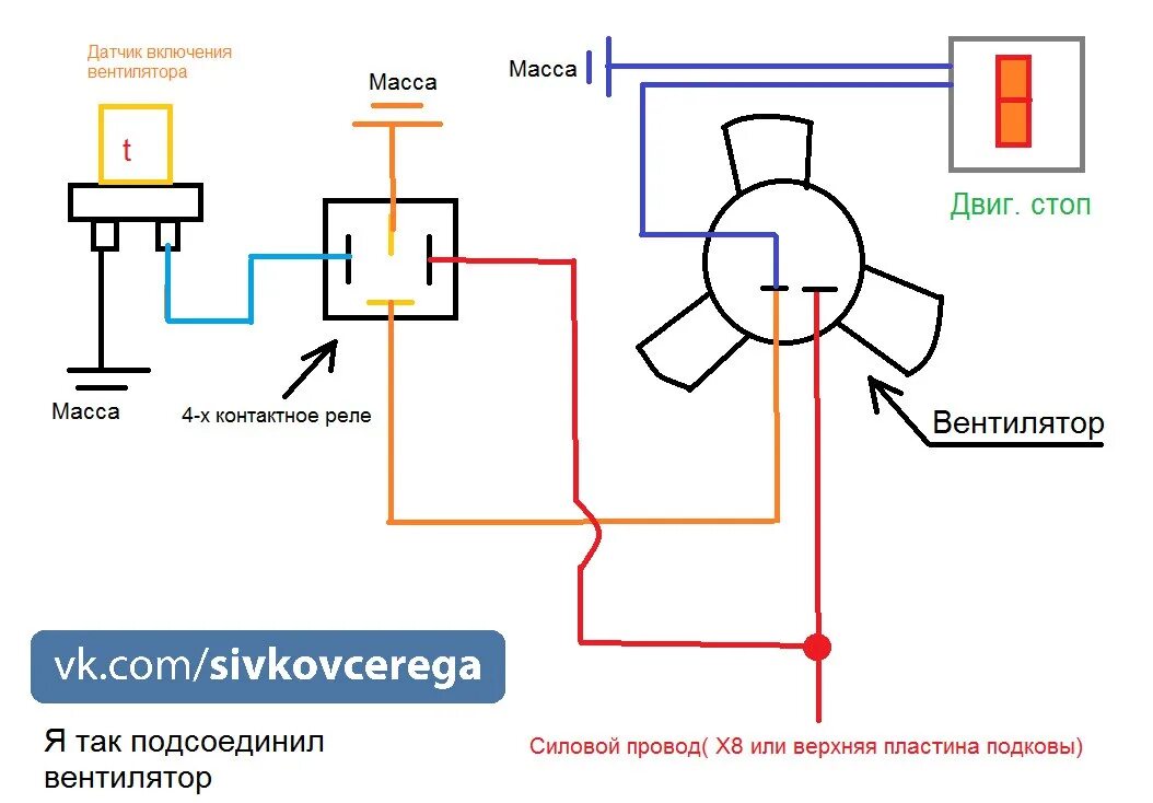 Подключение датчика вентилятора через реле Картинки СХЕМА ПОДКЛЮЧЕНИЯ ВЕНТИЛЯТОРА ЧЕРЕЗ ДАТЧИК