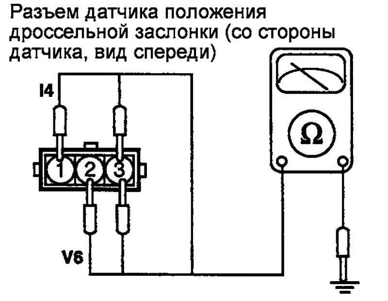 Подключение датчика заслонки Ремонт Хендай Санта Фе : Система управления распределенным впрыском топлива Hyun