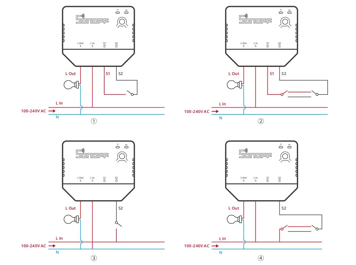 Подключение датчика zigbee SONOFF ZBMINI-L Zigbee 3.0 Smart Switch works without neutral wire - CNX Softwar