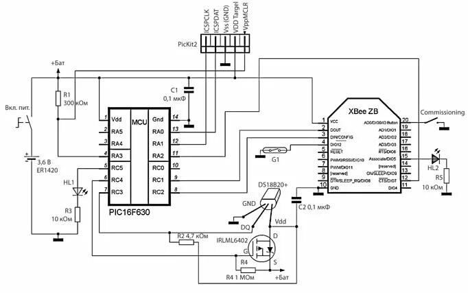 Подключение датчика zigbee Использование конечных спящих узлов в сети ZigBee - Время электроники