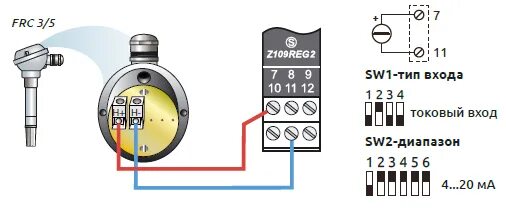 Подключение датчиков 4 20 ма Z109REG2: универсальный преобразователь с гальванической развязкой Seneca. КИП-С